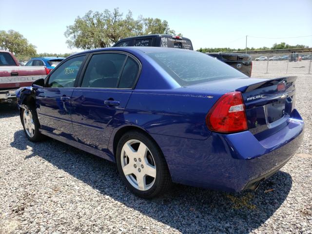 1G1ZW53166F246279 - 2006 CHEVROLET MALIBU SS BLUE photo 2