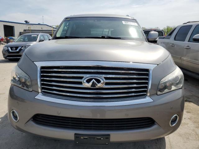 JN8AZ2NE9E9068766 - 2014 INFINITI QX80 GRAY photo 5