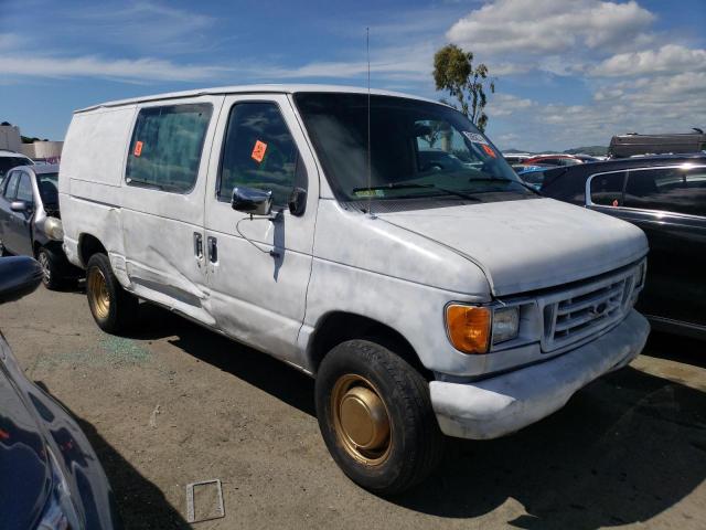 1FTSE34L54HB51830 - 2004 FORD ECONOLINE E350 SUPER DUTY VAN WHITE photo 4