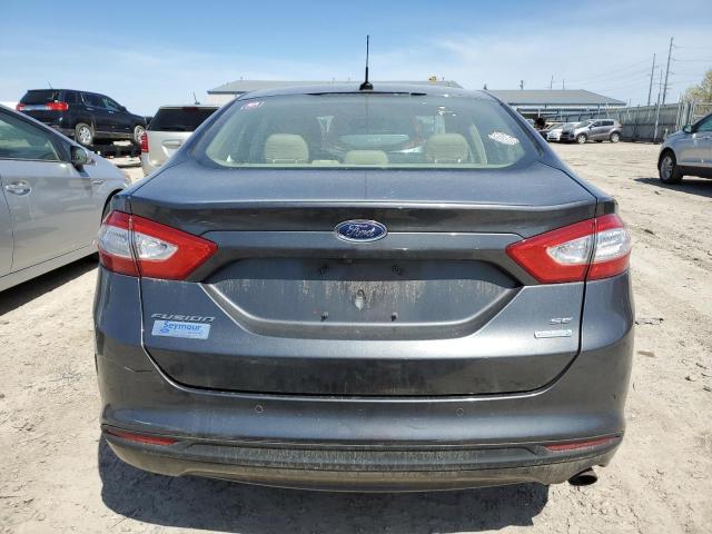 3FA6P0HD3GR232167 - 2016 FORD FUSION SE GRAY photo 6