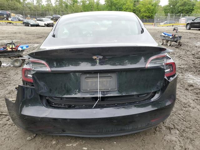 5YJ3E1EA4NF291214 - 2022 TESLA MODEL 3 BLACK photo 6