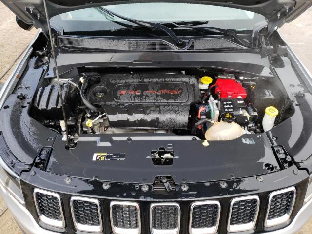 3C4NJDCBXKT854717 - 2019 JEEP COMPASS LIMITED GRAY photo 12