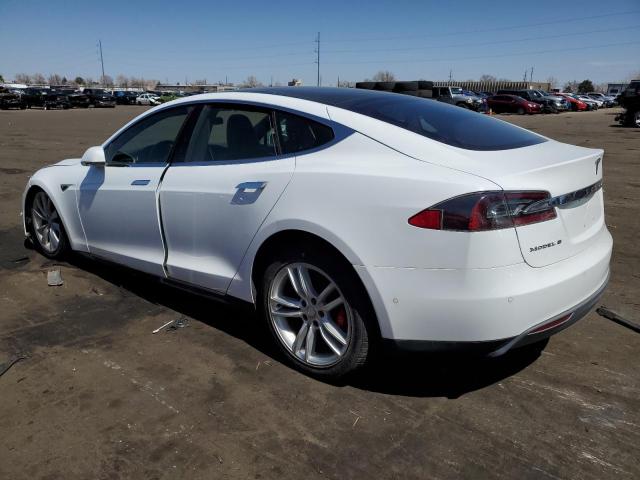 5YJSA1H27EFP64888 - 2014 TESLA MODEL S 白色 照片 2