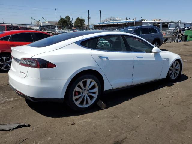 5YJSA1H27EFP64888 - 2014 TESLA MODEL S 白色 照片 3