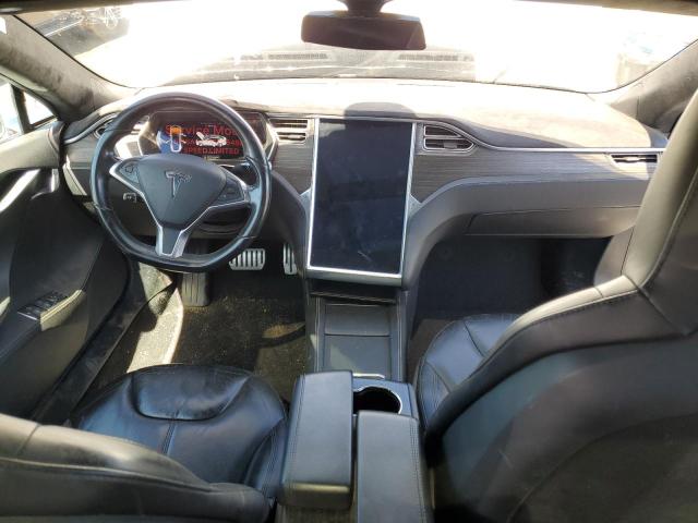 5YJSA1H27EFP64888 - 2014 TESLA MODEL S WHITE photo 8