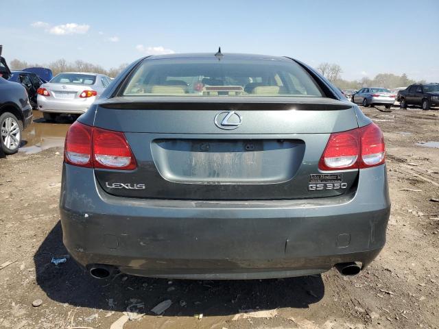 JTHBE96S080029905 - 2008 LEXUS GS 350 GRAY photo 6