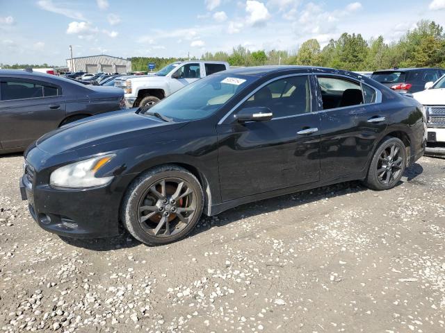 1N4AA5AP6CC815063 - 2012 NISSAN MAXIMA S BLACK photo 1