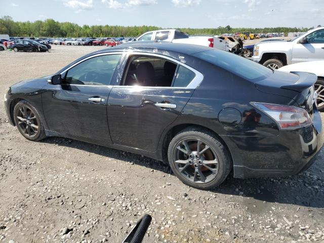 1N4AA5AP6CC815063 - 2012 NISSAN MAXIMA S BLACK photo 2