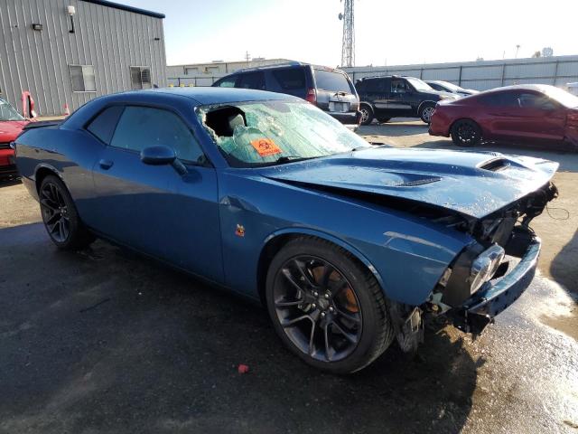 2C3CDZFJ7LH139178 - 2020 DODGE CHALLENGER R/T SCAT PACK BLUE photo 4