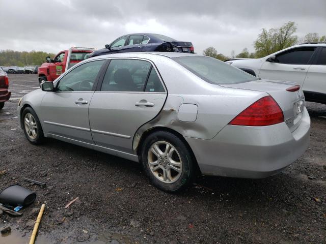 1HGCM56327A000989 - 2007 HONDA ACCORD SE SILVER photo 2