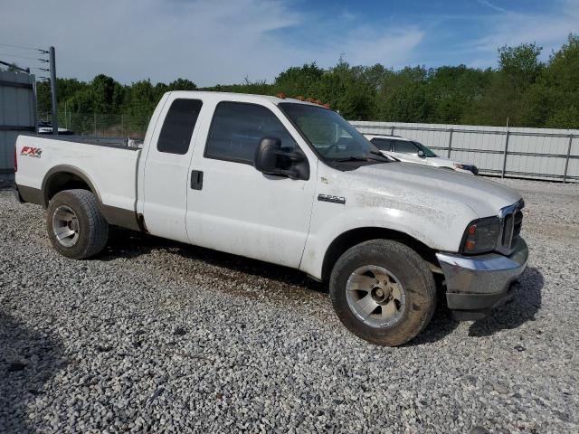 1FTNX20F92EC62624 - 2002 FORD F250 SUPER DUTY WHITE photo 4