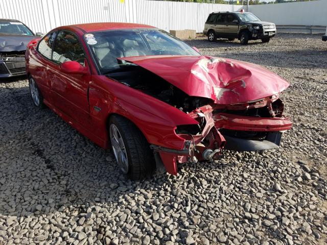 6G2VX12G64L314314 - 2004 PONTIAC GTO RED photo 1