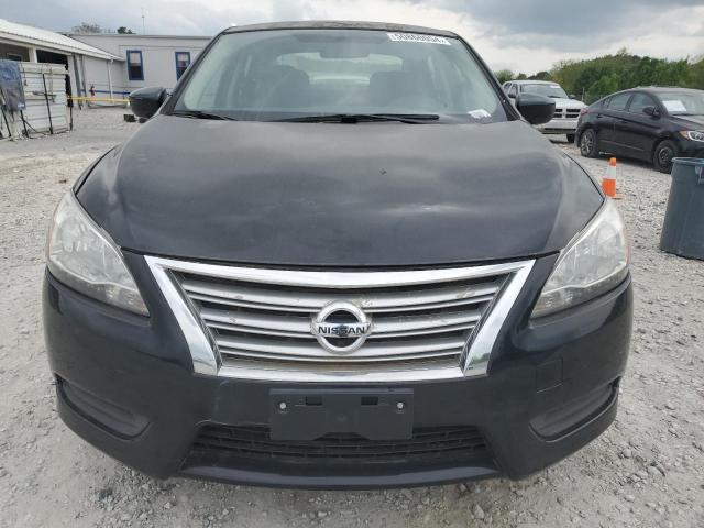 3N1AB7AP4FY364894 - 2015 NISSAN SENTRA S BLACK photo 5