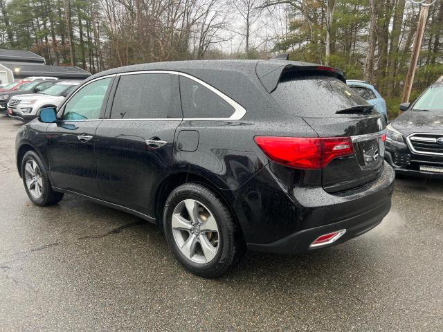 5FRYD4H22GB041440 - 2016 ACURA MDX BLACK photo 3