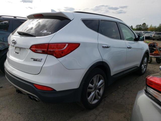 5XYZWDLA7FG263834 - 2015 HYUNDAI SANTA FE S WHITE photo 3