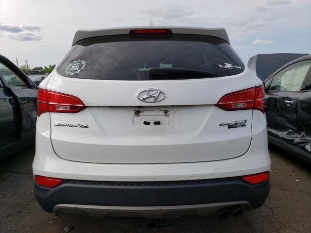 5XYZWDLA7FG263834 - 2015 HYUNDAI SANTA FE S WHITE photo 6