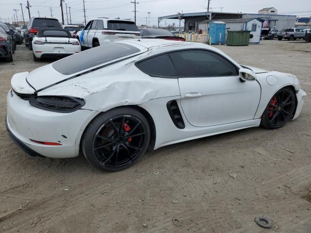 WP0AB2A86KS278407 - 2019 PORSCHE CAYMAN S WHITE photo 3