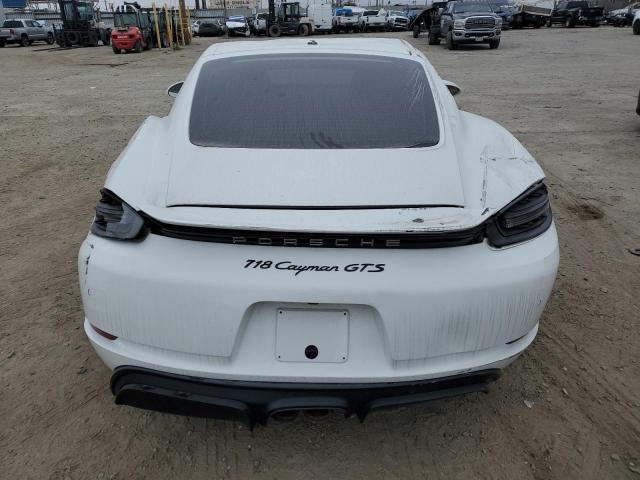 WP0AB2A86KS278407 - 2019 PORSCHE CAYMAN S WHITE photo 6