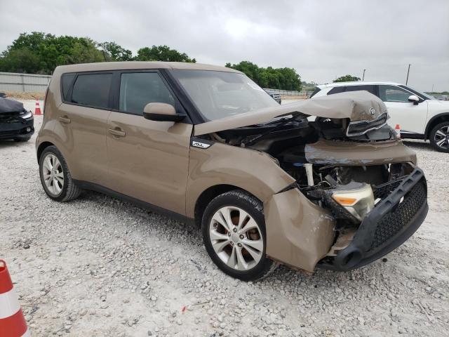 KNDJP3A52F7209333 - 2015 KIA SOUL + BROWN photo 4