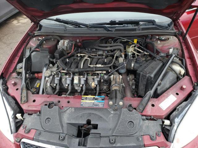 2G1WD58C189118532 - 2008 CHEVROLET IMPALA SUPER SPORT RED photo 11