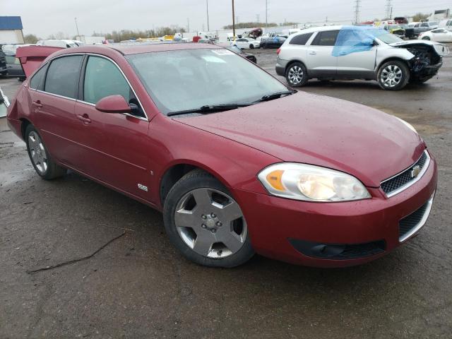 2G1WD58C189118532 - 2008 CHEVROLET IMPALA SUPER SPORT RED photo 4