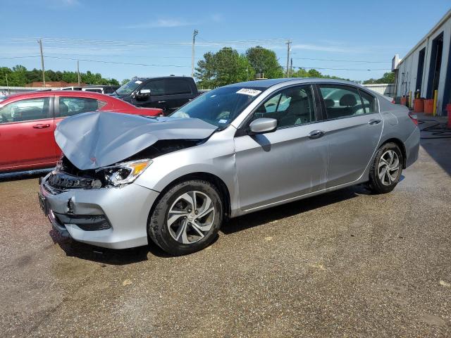 1HGCR2F35HA264418 - 2017 HONDA ACCORD LX SILVER photo 1