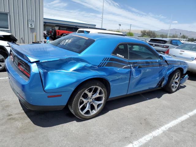 2C3CDZBG4FH775152 - 2015 DODGE CHALLENGER SXT PLUS BLUE photo 3