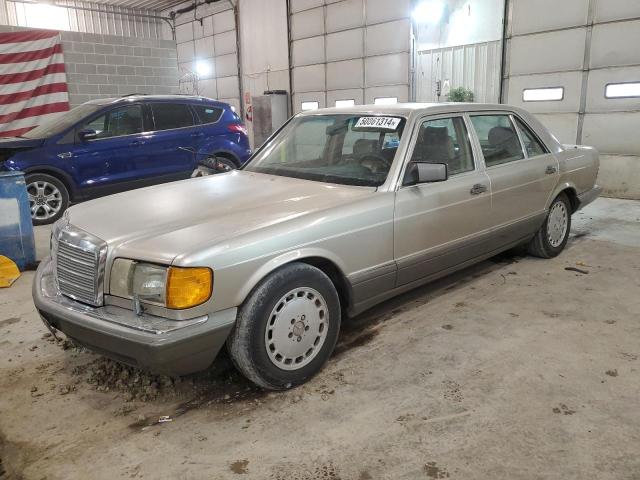 WDBCA39E7MA576161 - 1991 MERCEDES-BENZ 560 SEL BEIGE photo 1