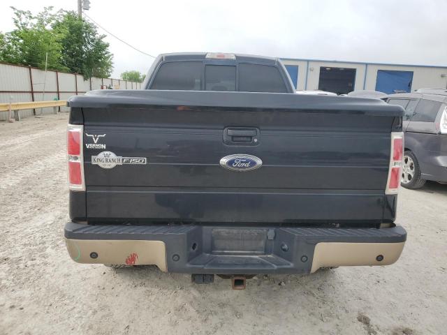 1FTFW1ET3DKF14081 - 2013 FORD F150 SUPERCREW BLACK photo 6