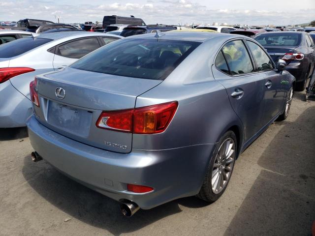 JTHBK262895104550 - 2009 LEXUS IS 250 SILVER photo 3