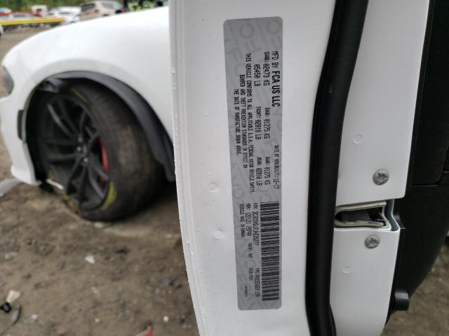 2C3CDXGJ7JH235277 - 2018 DODGE CHARGER R/T 392 WHITE photo 12