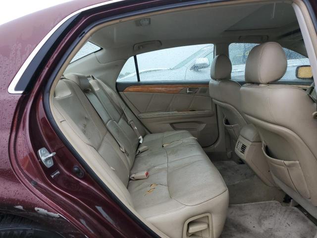 4T1BK36B16U069046 - 2006 TOYOTA AVALON XL BURGUNDY photo 10