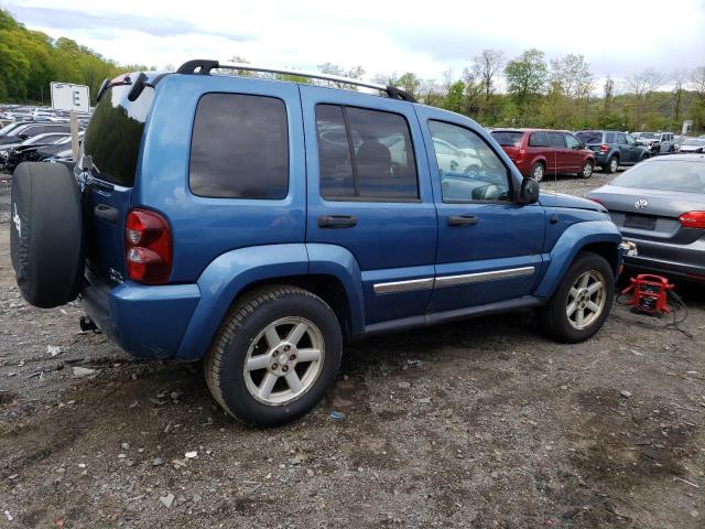 1J4GL58K86W266987 - 2006 JEEP LIBERTY LIMITED BLUE photo 3