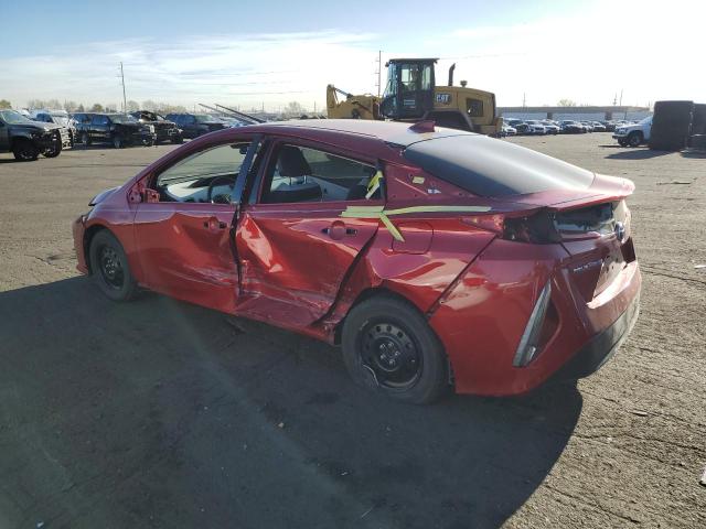 JTDKARFPXH3026212 - 2017 TOYOTA PRIUS PRIM RED photo 2