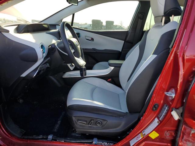 JTDKARFPXH3026212 - 2017 TOYOTA PRIUS PRIM წითელი ფოტო 7