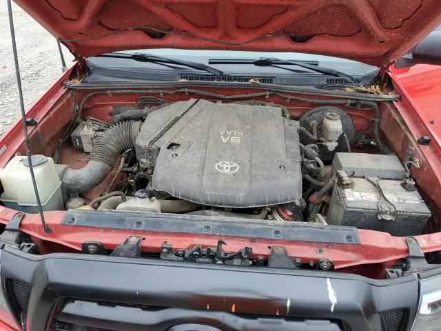 5TEUU42N88Z489555 - 2008 TOYOTA TACOMA ACCESS CAB წითელი ფოტო 11