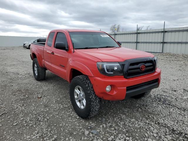 5TEUU42N88Z489555 - 2008 TOYOTA TACOMA ACCESS CAB წითელი ფოტო 4