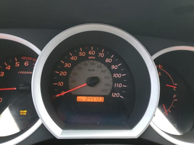 5TEUU42N88Z489555 - 2008 TOYOTA TACOMA ACCESS CAB წითელი ფოტო 9