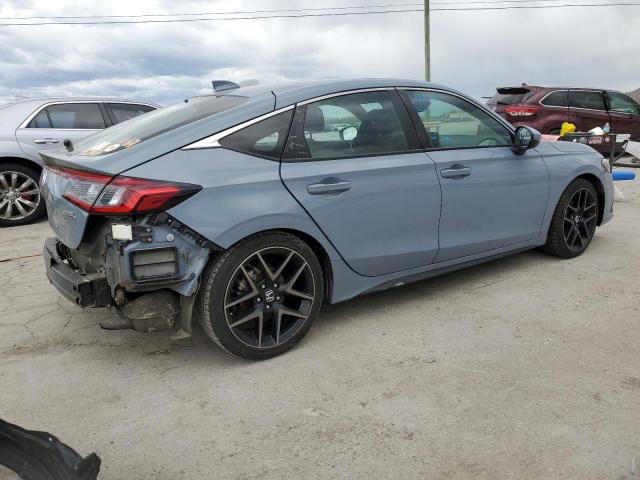 19XFL1H85NE021720 - 2022 HONDA CIVIC SPORT TOURING GRAY photo 3