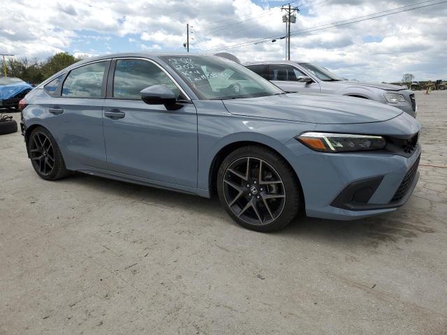 19XFL1H85NE021720 - 2022 HONDA CIVIC SPORT TOURING GRAY photo 4