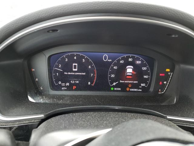 19XFL1H85NE021720 - 2022 HONDA CIVIC SPORT TOURING GRAY photo 9