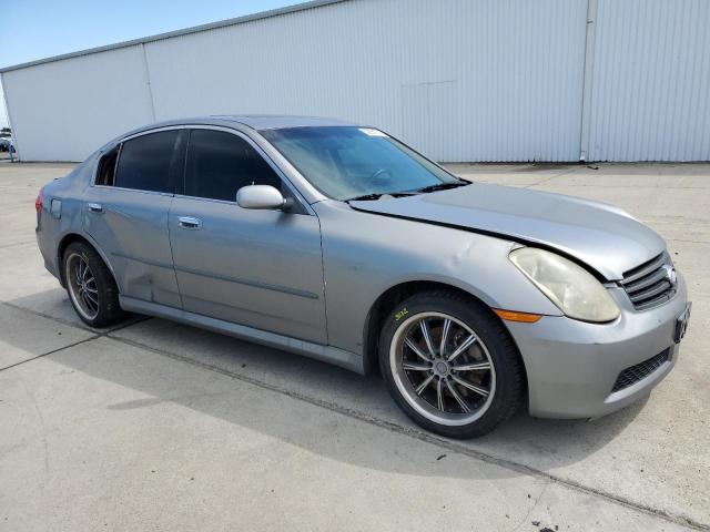 JNKCV51E86M513812 - 2006 INFINITI G35 GRAY photo 4