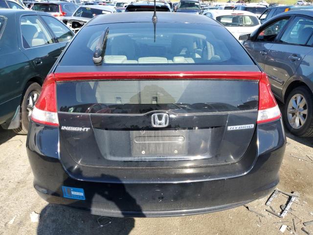 JHMZE2H78AS015548 - 2010 HONDA INSIGHT EX BLACK photo 6