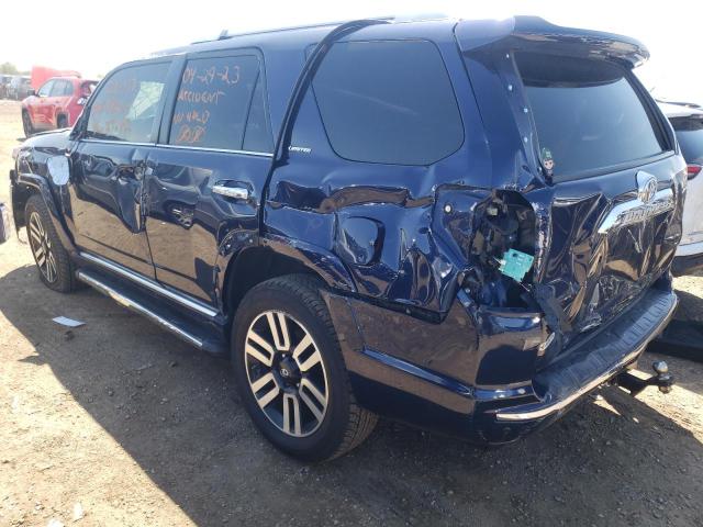 JTEBU5JR2G5383665 - 2016 TOYOTA 4RUNNER SR5/SR5 PREMIUM 蓝色 照片 2