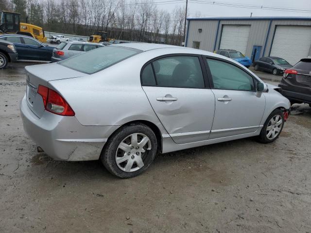 2HGFA1F50AH322622 - 2010 HONDA CIVIC LX SILVER photo 3