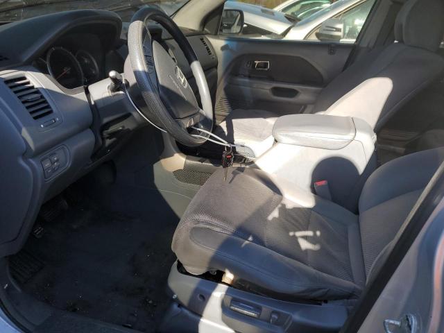 5FNYF18437B030118 - 2007 HONDA PILOT EX SILVER photo 7