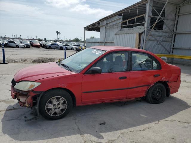 1HGES16355L015947 - 2005 HONDA CIVIC DX VP Qırmızı foto 1