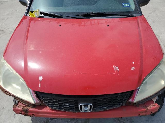 1HGES16355L015947 - 2005 HONDA CIVIC DX VP Qırmızı foto 11