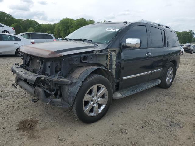 5N1AA0NE2AN604462 - 2010 NISSAN ARMADA PLATINUM BLACK photo 1