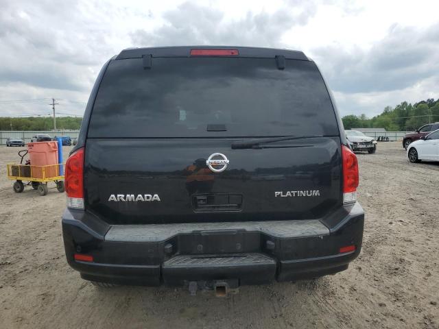 5N1AA0NE2AN604462 - 2010 NISSAN ARMADA PLATINUM BLACK photo 6